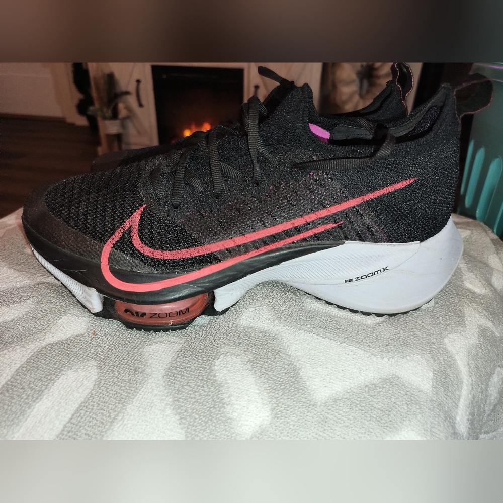 Nike Air Zoom Tempo Next%  Black Running Sneakers 